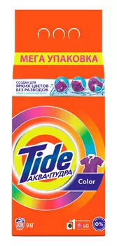 Стиральный порошок TIDE Color, для цветного белья, 9кг, автомат (81722962 )