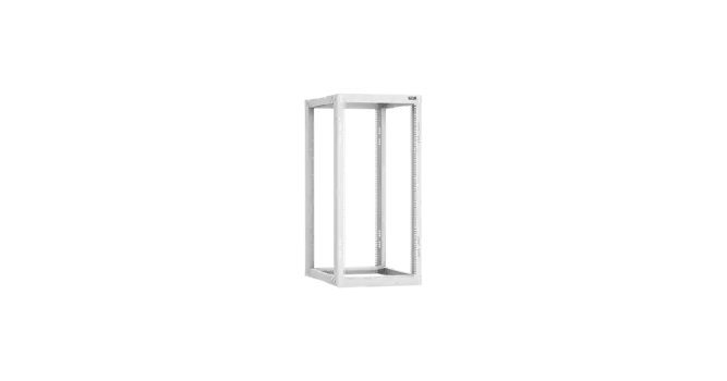 Стойка 24U, двухрамная, 550x1000 мм, серый, разборный, TLK TRK (TRK-245510-R-GY)