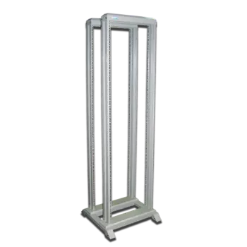 Стойка 47U, двухрамная, 600x800 мм, серый, разборный, TWT TWT-RACK2-47U-6x8 (TWT-RACK2-47U-6x8)