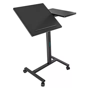 Стойка напольная для ноутбука KROMAX OMEGA-10, наклонный, до 15 кг, черный (90552)