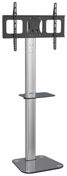 Стойка напольная для TV/монитора Cactus CS-VM-ST97-D, 37"-70", наклонный, до 68 кг, черный/серебристый (CS-ST97-D)
