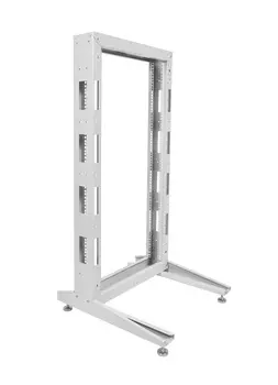 Стойка 42U, однорамная, 620x600 мм, серый, разборный, ЦМО СТК-42 (30142120101)