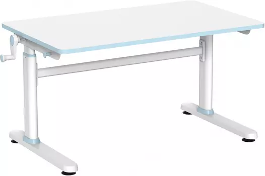 Стол детский Cactus CS-KD-LBL, ЛДСП/металл, белый/голубой (CS-KD-LBL)