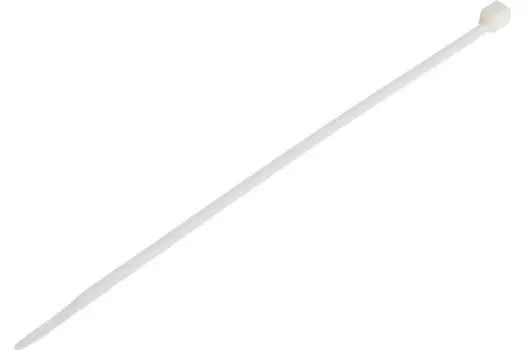 Стяжка Ecoplast, 2.5 мм x 150 мм, 100 шт., белый (45150)