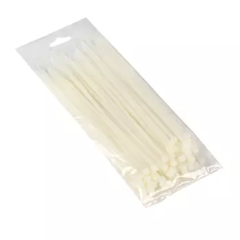 Стяжка EKF plc-c-3.6x180, 3.6мм x 180мм, 100шт., белый