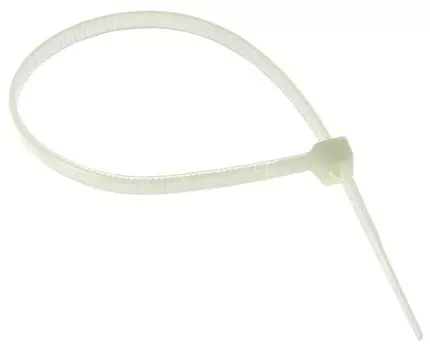 Стяжка EKF plc-c-4.8x300, 4.8 мм x 300 мм, 100 шт., белый (2054100338)