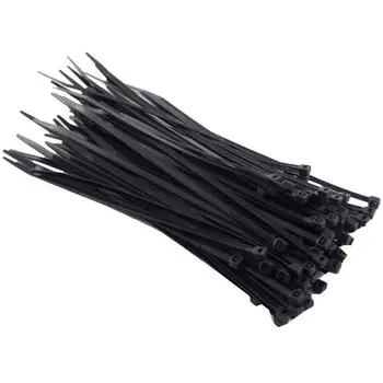 Стяжка Hyperline 250x3.6мм OutDoor (100шт) черные (GT-250IBUVC)