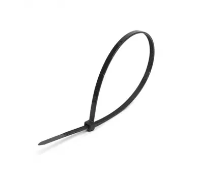 Стяжка KBT Nord, 4мм x 30см, 100шт., морозостойкая, черный (79748)