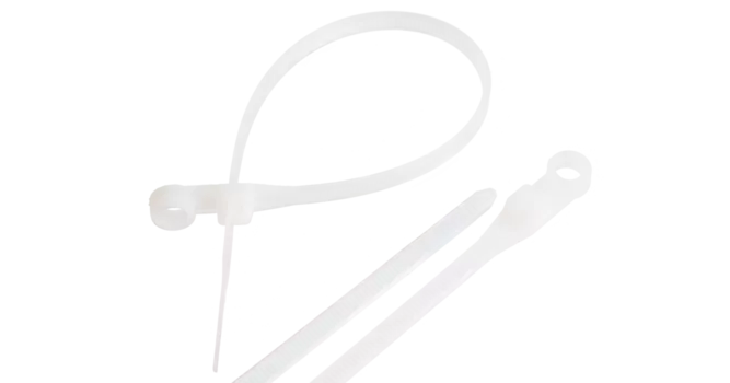 Стяжка Nikomax, 3.5 мм x 150 мм, 100 шт., белый (NMC-CTN150-35-MT-WT-100)