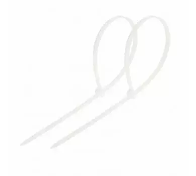 Стяжка Rexant, 2.5 мм x 60 мм, 100 шт., белый (07-0060)