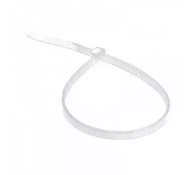 Стяжка Rexant, 3 мм x 100 мм, 100 шт., белый (07-0109)