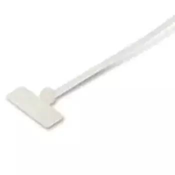 Стяжка с площадкой Hyperline GTK-110MC, 2.5 мм x 110 мм, 100 шт., безгалогенная, белый (GTK-110MC)