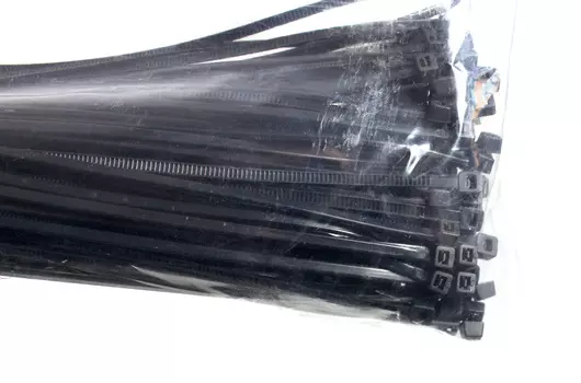 Стяжка Telecom, 2.5 мм x 250 мм, 100 шт., черный (TIE2.5X250MM-B)