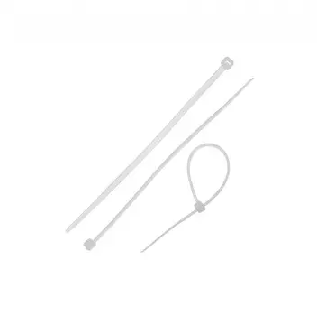 Стяжка ЗУБР 309010-36-200, 3.6 мм x 200 мм, 100 шт., белый