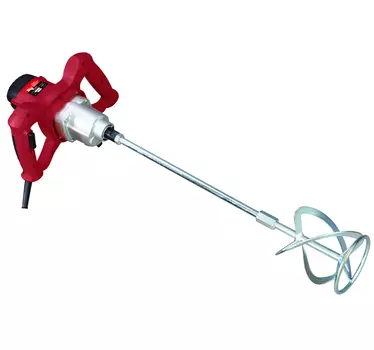 Строительный миксер RedVerg RD-Mix140/2, сетевая, 1400Вт, M14, 4.8кг