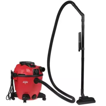 Строительный пылесос Einhell ПС 1235А , сетевой, 1200Вт, влажная, сухая уборка, объем пылесборника 35л, контейнер, мешок, диаметр шланга 40мм, длина шланга 3м, встроенная розетка, 9.3кг ( ПС 1235А )