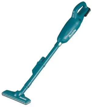 Строительный пылесос Makita CL106FDZ, аккумуляторный, сухая уборка, объем пылесборника 600 мл, контейнер, мешок, 1 кг (CL106FDZ) поставляется без аккумуляторов и зарядного устройства