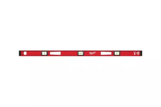 Строительный уровень 1.2 м, точность 0.5 мм/м, 3 глазка, литой, магнитный, Milwaukee I-Beam (4932478566)