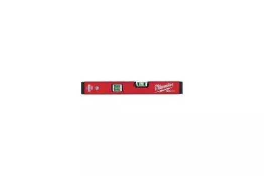 Строительный уровень 40 см, точность 0.5 мм/м, 3 глазка, ко­роб­ча­тый, Milwaukee Redstick Compact (4932459078)