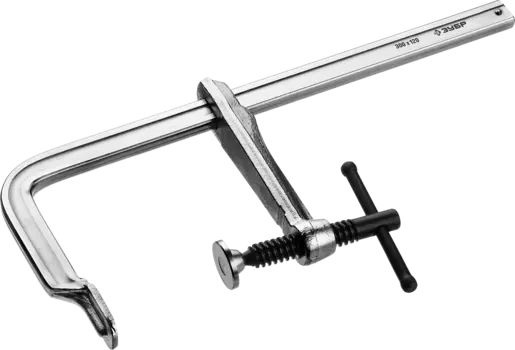 Струбцина F-образная Зубр ПРОФЕССИОНАЛ КС-300/120, 12 см x 30 см (32157-120-300)