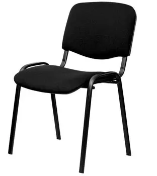 Стул офисный Chairman ИЗО, черный (7024605)