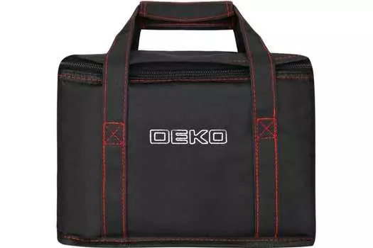 Сумка для инструментов DEKO DKTB56, отсеков: 14, черный/красный (065-0869)
