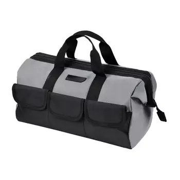 Сумка для инструментов Deli DL430016, отсеков: 5, нагрузка: 20 кг, ручка, черный/желтый (DL430016)