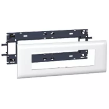 Суппорт Legrand DLP, 8 модулей для Mosaic, с рамкой, для крышки 85мм (010998)