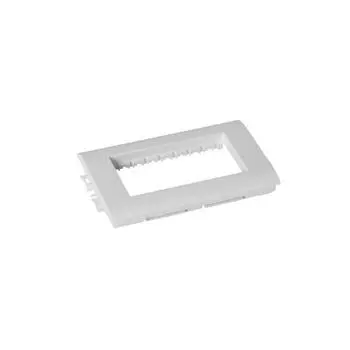 Суппорт Legrand Mosaic, мест - 2-места, модулей - 4 модуля для кабель-каналов Metra 85х50/100х50/130х50 (638072)