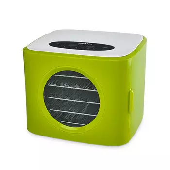 Сушилка для овощей и фруктов Blackton Bt FD1113, 400 Вт, 35-80С, белый/зеленый