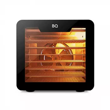 Сушилка для овощей и фруктов BQ FD9000, 650 Вт, 35-70 °C, серебристый/черный