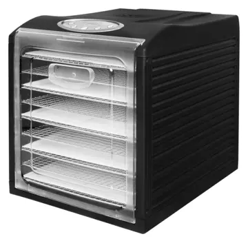 Сушилка для овощей и фруктов Hyundai HYFD-1803, 700 Вт, 35-70 °C, черный