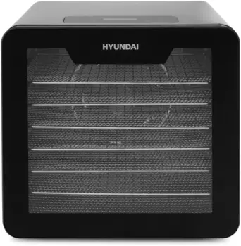 Сушилка для овощей и фруктов Hyundai HYFD-8802, 600 Вт, 30-75 °С, серебристый (HYFD-8802)