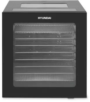 Сушилка для овощей и фруктов Hyundai HYFD-8804, 850 Вт, 35-75 °C, черный ( HYFD-8804)
