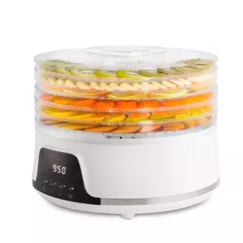 Сушилка для овощей и фруктов Kitfort КТ-1942, 380Вт, 35-70 °C, белый/черный