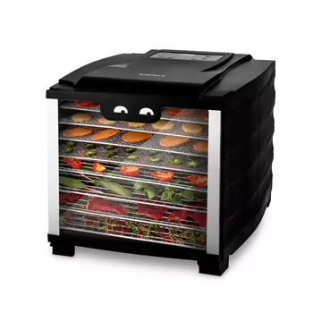 Сушилка для овощей и фруктов Kitfort КТ-1921, 800Вт, 35-75 °C, черный