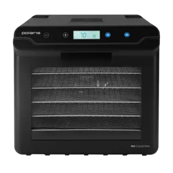 Сушилка для овощей и фруктов POLARIS PFD 2402H, 500 Вт, 35-70 °C, черный (020962)