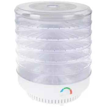 Сушилка для овощей и фруктов СПЕКТР-ПРИБОР Ветерок-2, 600 Вт, 30-70 С, прозрачный (ЭСОФ-0.6/220)