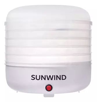 Сушилка для овощей и фруктов SunWind SUN-FD-1 150Вт, 35-70 °C, белый (1451366)