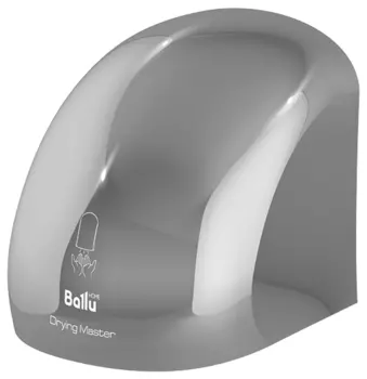 Сушилка для рук Ballu BAHD-2000DM, 2кВт, 15 м/с, автовключение, антивандальная, Хром (693327)