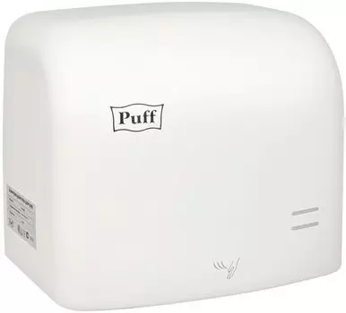 Сушилка для рук Puff 8807, 1.25 кВт, 105 м/с, автовключение, антивандальная, белый