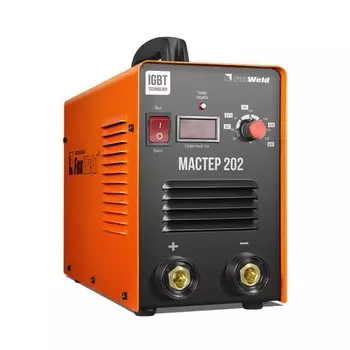 Сварочный аппарат Foxweld Мастер 202, MMA, инверторный, MMA (20А-200А), 180 В-240 В (3269)