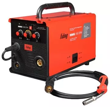 Сварочный аппарат Fubag IRMIG 180 SYN с горелкой FB 250, TIG, MIG/MAG, MMA, инверторный, MMA (20А-160А), 187 В-253 В (31446.1)
