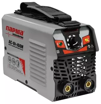Сварочный аппарат ПАРМА АС-01-160И, MMA, инверторный, MMA (20A-160A), 170В-240В (02.007.00018)