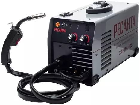 Сварочный аппарат Ресанта САИПА-165, MMA, MIG/MAG, инверторный, MMA (10А-165А) (65/95)