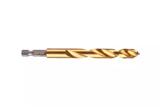 Сверло 10.2 мм x 121 мм/77 мм, HSS-G TiN, по металлу, Milwaukee RedHex, 1 шт. (4932471090)