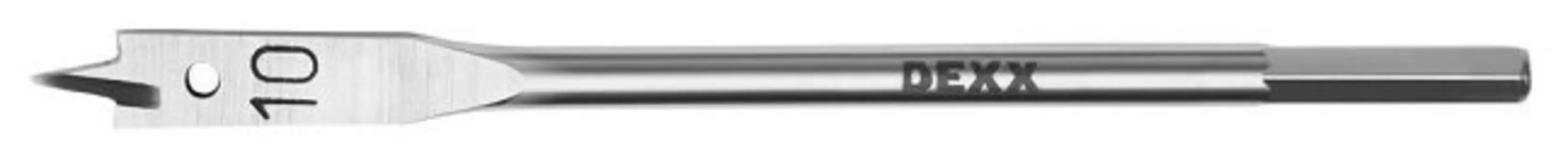 Сверло 1 см x 15.2 см, по дереву, Dexx, перьевое, 1 шт. (2945-10 10 x 152 мм)