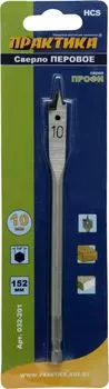 Сверло 1 см x 15.2 см, по дереву, ПРАКТИКА Профессионал, перьевое, 1 шт. (032-201)