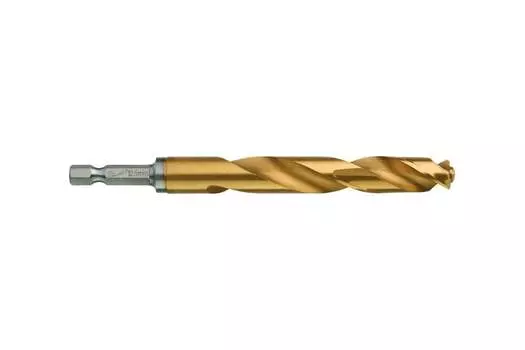 Сверло 12.5 мм x 128 мм/83 мм, HSS-G TiN, по металлу, Milwaukee RedHex, 1 шт. (48894728)