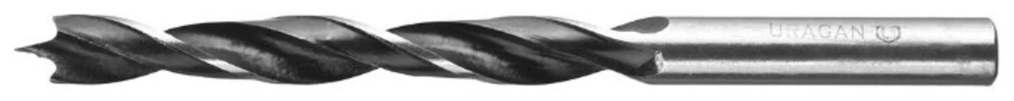 Сверло 1 см x 12 см/7.5 см, сталь 45, по дереву, URAGAN, спиральное, 1 шт. (29419-120-10)